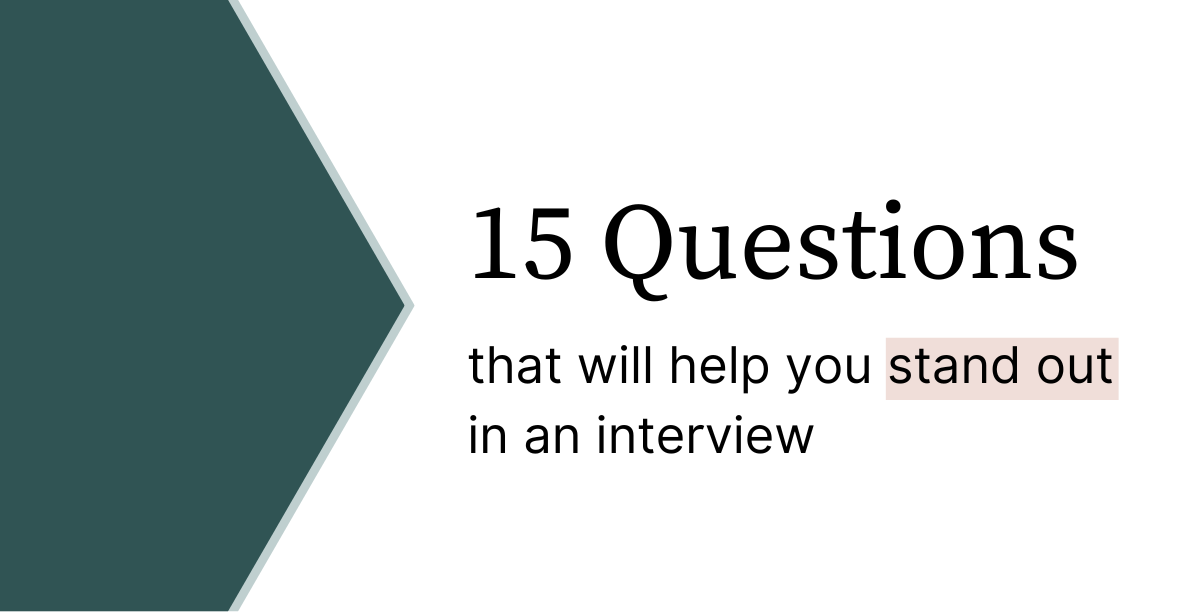 stand out in an interview